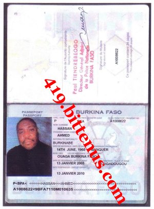 Mr Hassan Ahmed International Passport